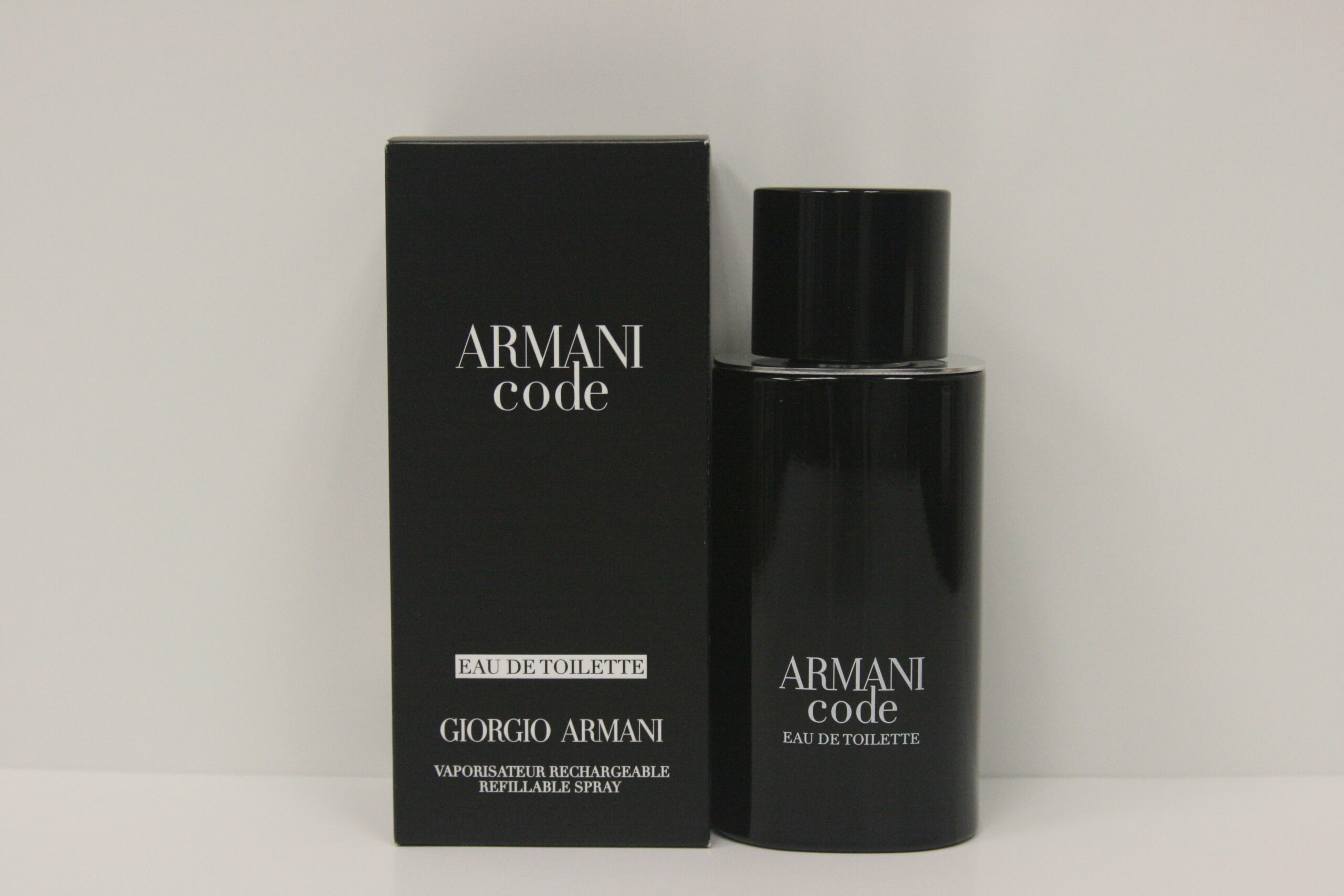 Mens Armani Code EDT Refillable Spray 2